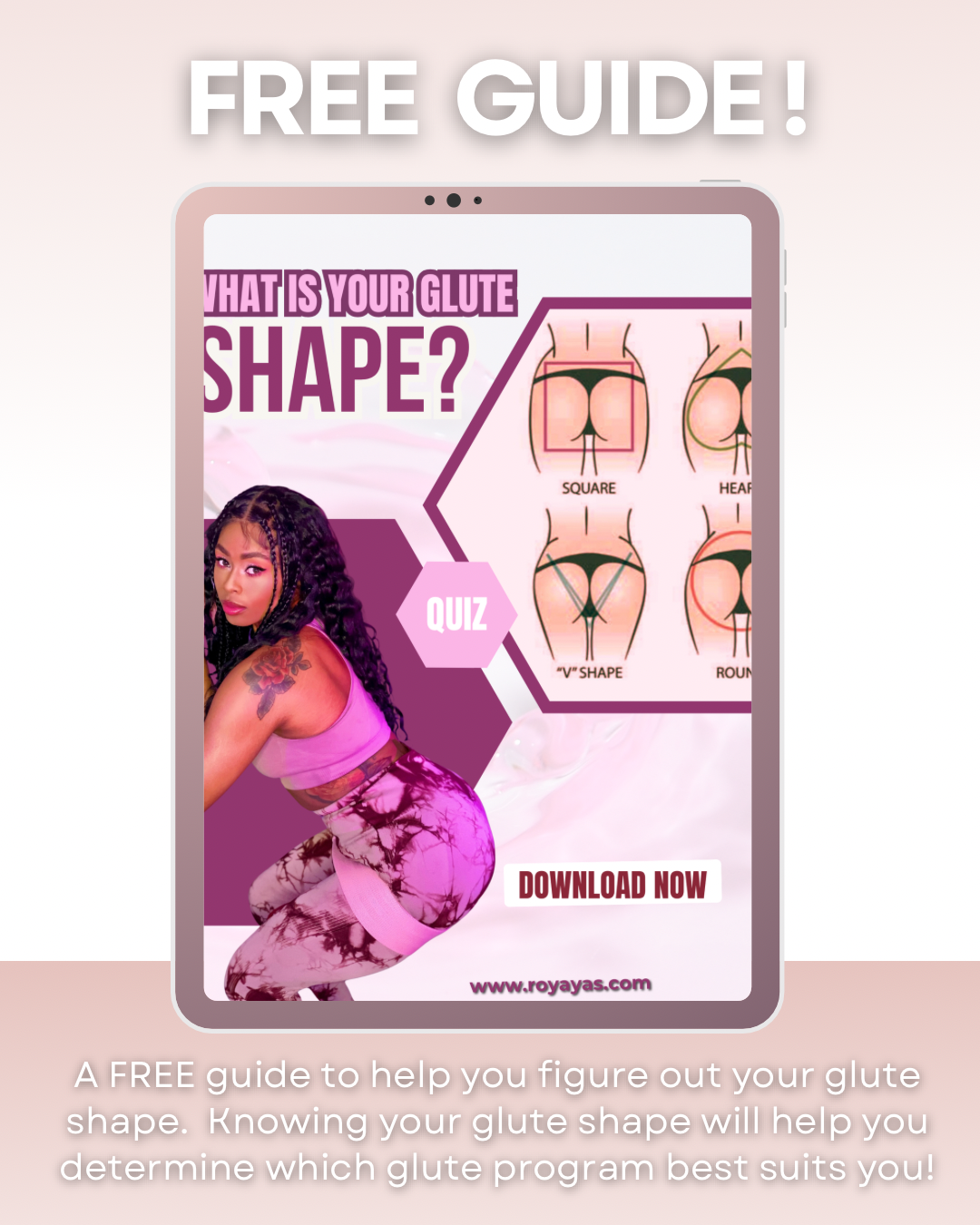What's Your Glute Shape? FREE Guide
