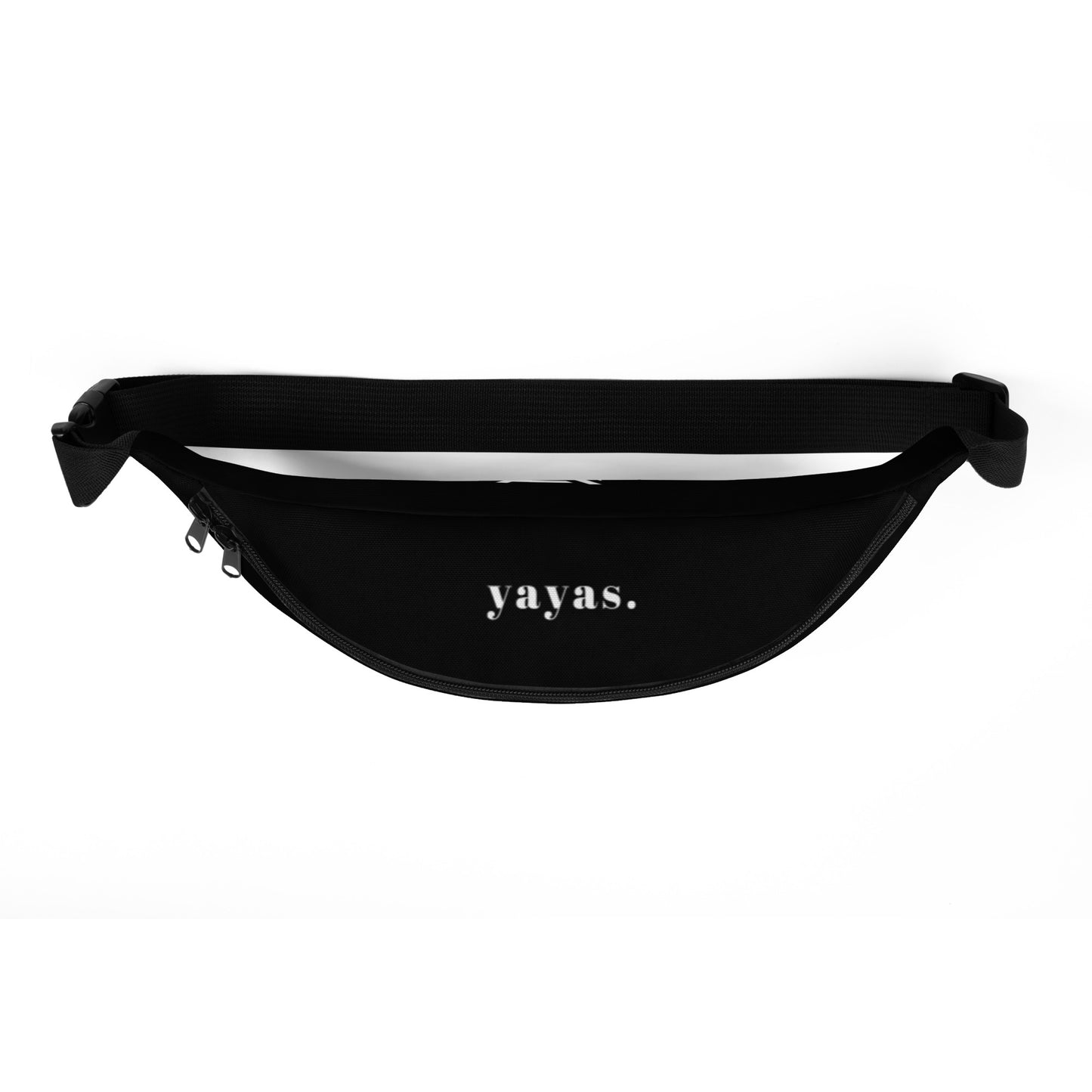 Yayas Black Fanny Pack