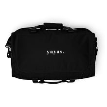 Load image into Gallery viewer, Yayas Premium Black Duffle Bag
