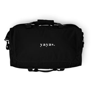 Yayas Premium Black Duffle Bag