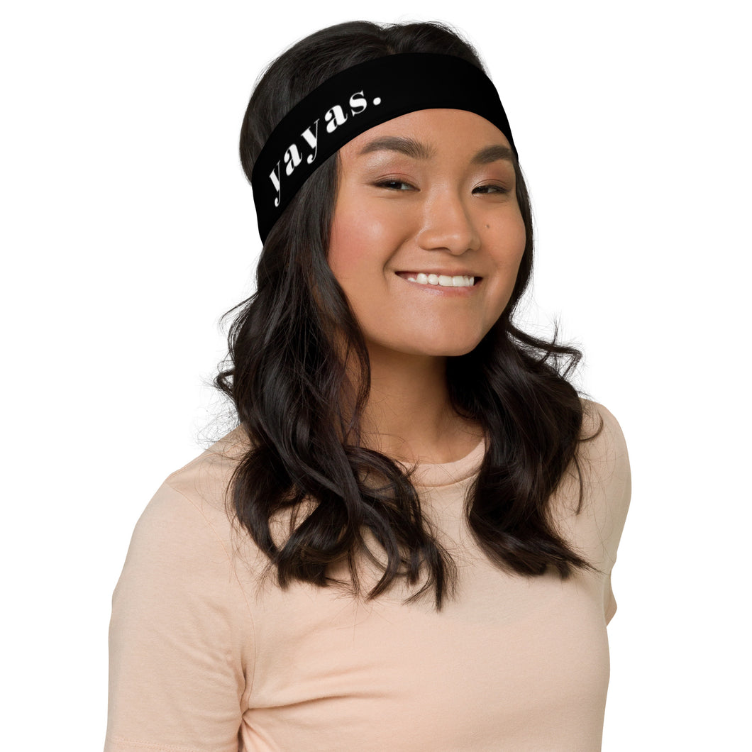 Yayas Black Headband