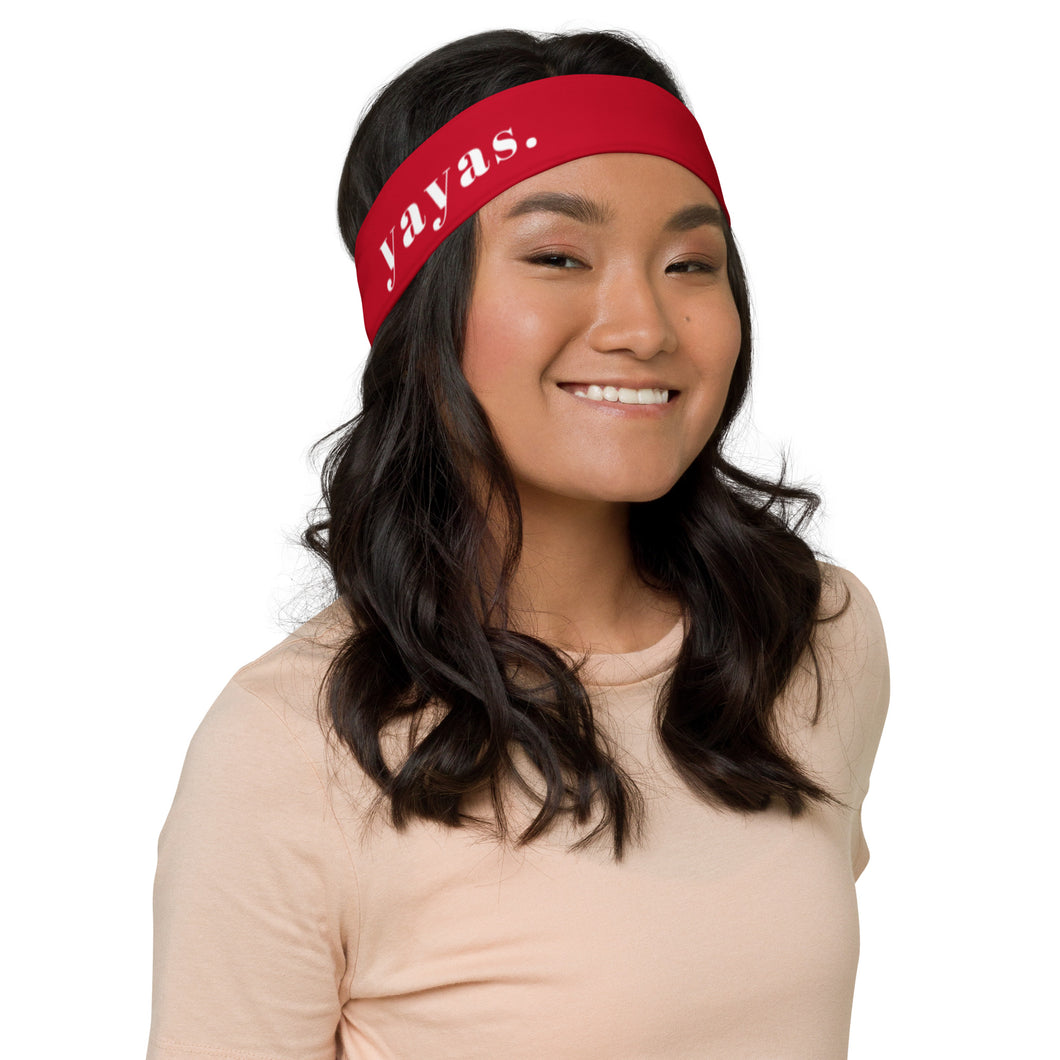 Yayas Red Headband